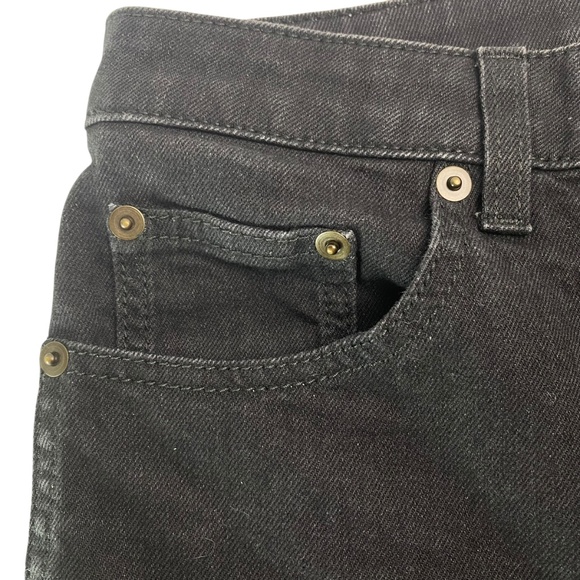 SAINT LAURENT Paris High-rise skinny jeans in Black Size 25 - Picture 4 of 16